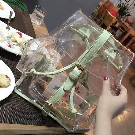 Transparent Bag Casual Candy Backpacks