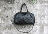 Versatile Black Solid Waterproof Weekend Travel Bags