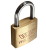 Brass Padlock Long Shackle Travel Luggage