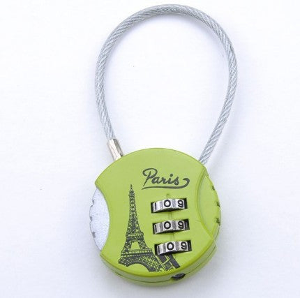 Mini Resettable 3 Digit Luggage Code Padlock