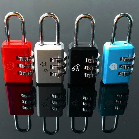 Password Padlock Suitcase Travel Luggage