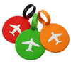 Novelty Rubber Funky Travel Luggage Label Straps