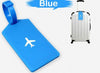 Novelty Rubber Funky Travel Luggage Label Straps