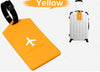 Novelty Rubber Funky Travel Luggage Label Straps