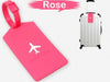 Novelty Rubber Funky Travel Luggage Label Straps